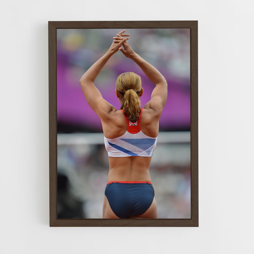 Poster Jessica force – affiche Athlétisme (vue 5)